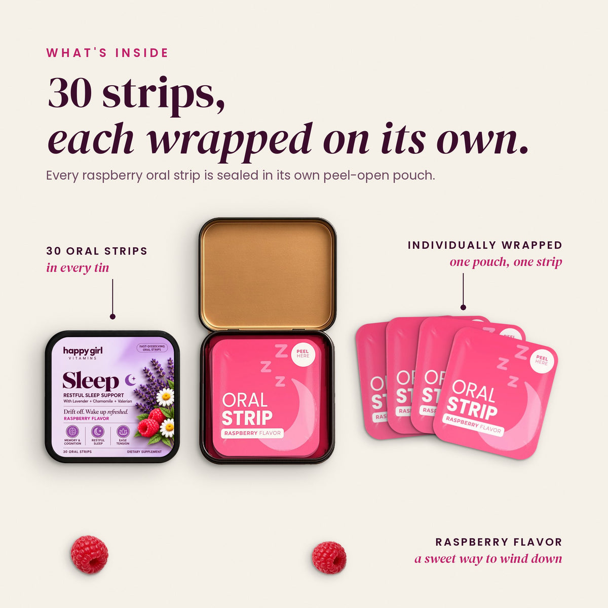 Happy Girl Vitamins Sleep — What’s Inside