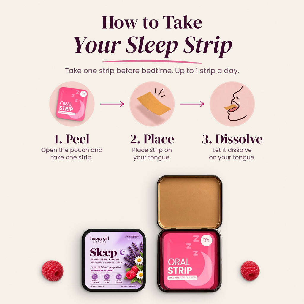 Happy Girl Vitamins Sleep — How to take