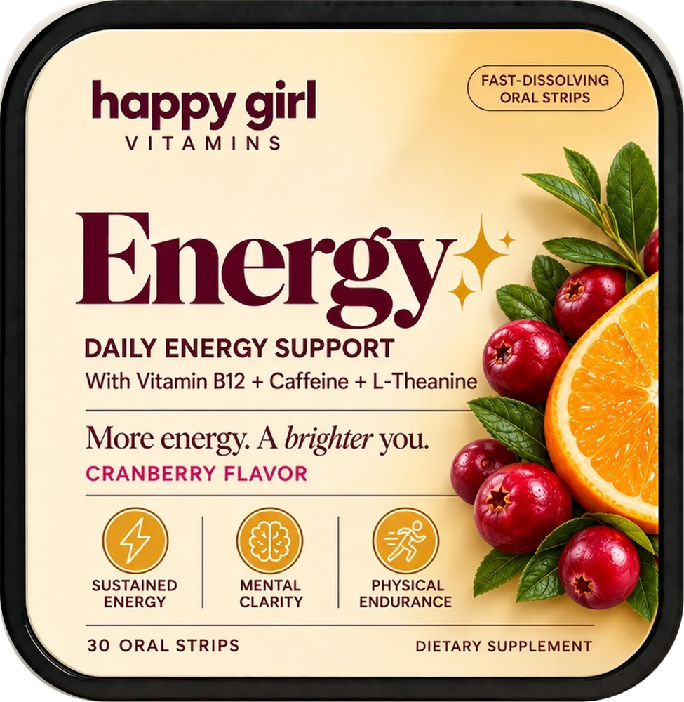 Happy Girl Energy tin